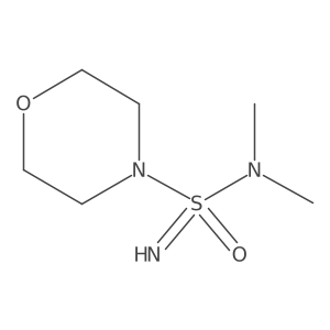 N,N-dimethylmorpholine-4-sulfonoimidamide Structure