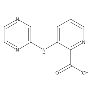 3-[(Pyrazin-2-yl)amino]pyridine-2-carboxylic acid Structure
