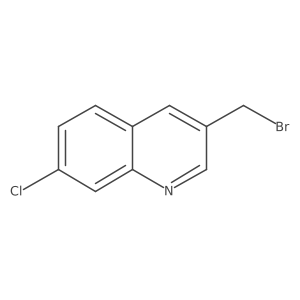 3-(Bromomethyl)-7-chloroquinoline Structure