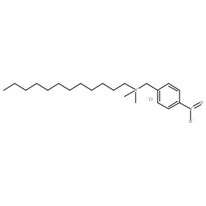 N,N-Dimethyl-N-(4-nitrobenzyl)dodecan-1-aminium chloride结构式