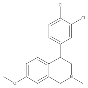 Diclofensine, (R)- Structure