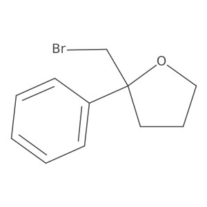 2-(Bromomethyl)-2-phenyloxolane结构式