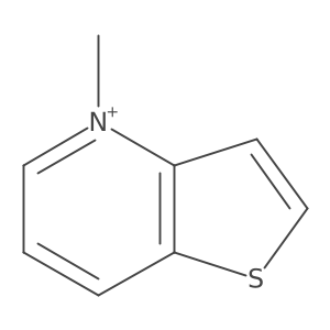 4-Methylthieno[3,2-b]pyridinium结构式