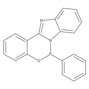 6-Phenyl-6H-benzimidazo[1,2-c][1,3,2]benzoxazaphosphorine Structure