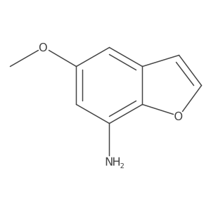5-Methoxy-7-benzofuranamine Structure