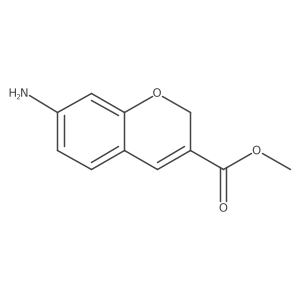 methyl 7-amino-2H-chromene-3-carboxylate Structure