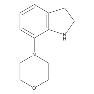 4-(Indolin-7-yl)morpholine Structure