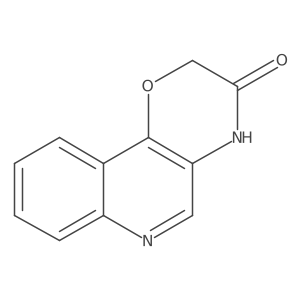 2H-[1,4]Oxazino[3,2-c]quinolin-3(4H)-one结构式