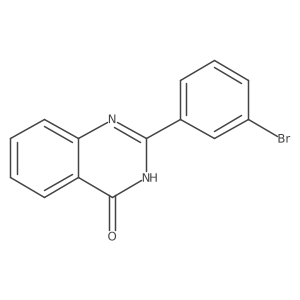 2-(3-Bromophenyl)quinazolin-4(3H)-one Structure