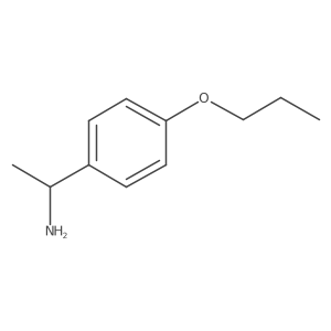 (1S)-1-(4-propoxyphenyl)ethanamine Structure