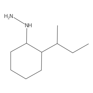 1-(2-Sec-butylcyclohexyl)hydrazine Structure