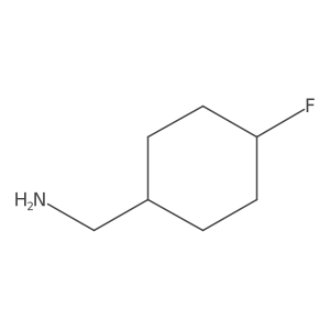 (4-Fluorocyclohexyl)methanamine Structure
