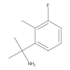 2-(3-Fluoro-2-methylphenyl)propan-2-amine结构式