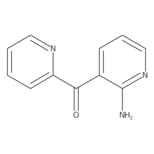 (2-Amino-3-pyridyl)-(2-pyridyl)methanone Structure
