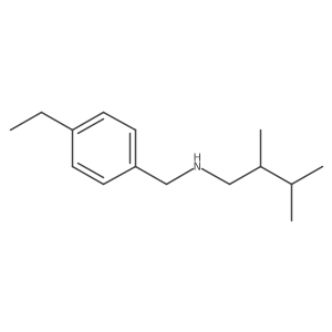 Benzenemethanamine, N-(2,3-dimethylbutyl)-4-ethyl-结构式