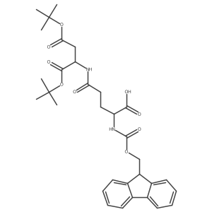Fmoc-Glu(AspG1)-OH Structure