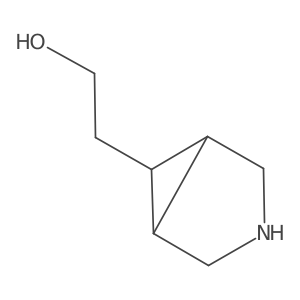 rel-2-((1R,5S,6S)-3-azabicyclo[3.1.0]hexan-6-yl)ethan-1-ol Structure
