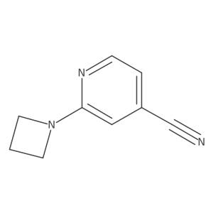 2-Azetidin-1-yl-isonicotinonitrile Structure