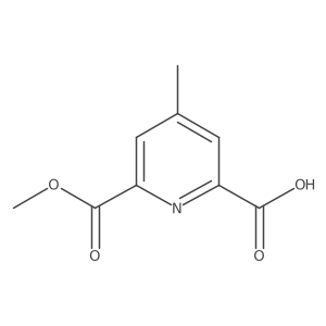 6-(Methoxycarbonyl)-4-methylpyridine-2-carboxylic acid Structure