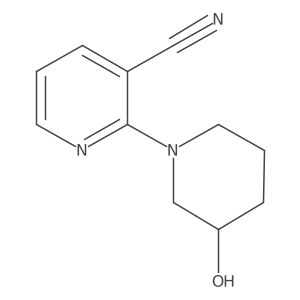 (R)-2-(3-hydroxypiperidin-1-yl)nicotinonitrile Structure