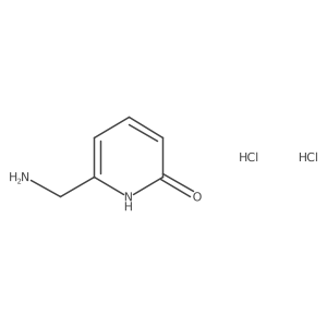 6-(Aminomethyl)-1,2-dihydropyridin-2-one dihydrochloride Structure