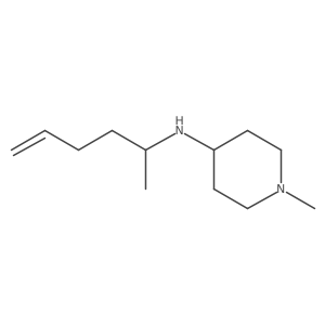 N-(Hex-5-en-2-yl)-1-methylpiperidin-4-amine Structure