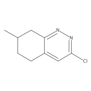 3-Chloro-7-methyl-5,6,7,8-tetrahydrocinnoline结构式