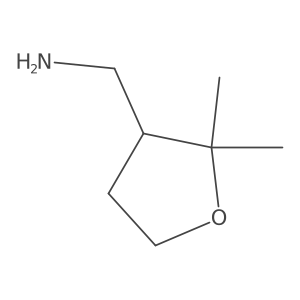 1-(2,2-Dimethyltetrahydrofuran-3-yl)methanamine Structure