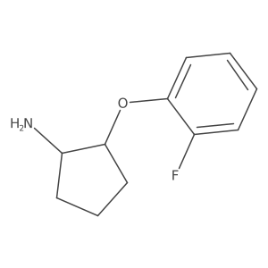NC1CCCC1Oc1ccccc1F结构式