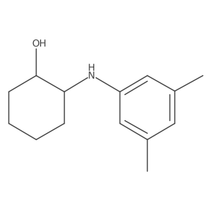 (1S,2S)-2-((3,5-Dimethylphenyl)amino)cyclohexan-1-ol结构式