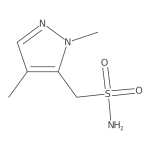 (1,4-Dimethyl-1H-pyrazol-5-yl)methanesulfonamide Structure