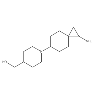(1-{1-Aminospiro[2.5]octan-6-yl}piperidin-4-yl)methanol Structure