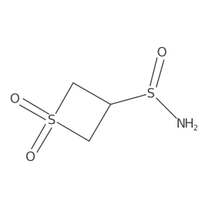 Thietane-3-sulfinamide 1,1-dioxide结构式