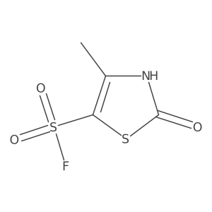 4-Methyl-2-oxo-2,3-dihydro-1,3-thiazole-5-sulfonyl fluoride Structure