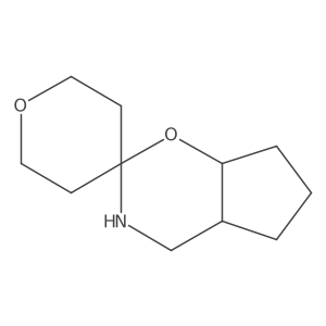 hexahydro-3H-spiro[cyclopenta[e][1,3]oxazine-2,4'-oxane] Structure