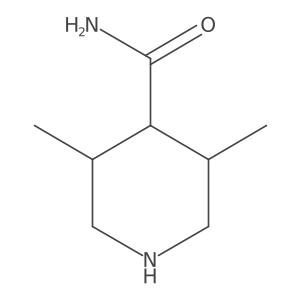 3,5-dimethyl-4-Piperidinecarboxamide Structure
