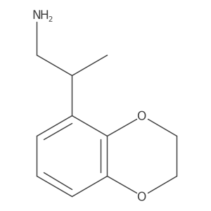 (2S)-2-(2,3-Dihydro-1,4-benzodioxin-5-yl)propan-1-amine Structure