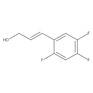 3-(2,4,5-Trifluorophenyl)prop-2-en-1-ol Structure