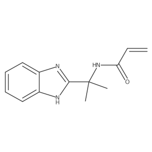 N-[2-(1H-Benzimidazol-2-yl)propan-2-yl]prop-2-enamide Structure