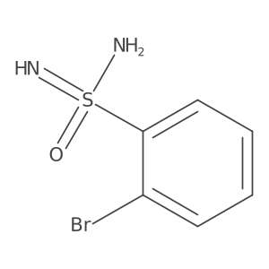 2-Bromobenzene-1-sulfonoimidamide Structure
