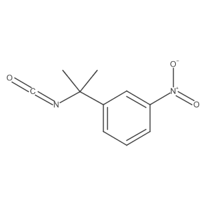 1-(2-Isocyanatopropan-2-yl)-3-nitrobenzene Structure