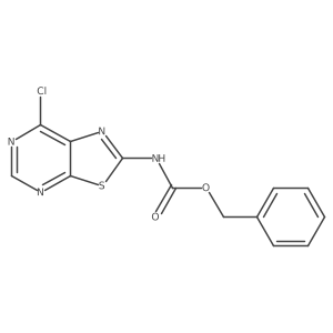 benzyl N-{7-chloro-[1,3]thiazolo[5,4-d]pyrimidin-2-yl}carbamate结构式