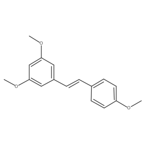 1,3-Dimethoxy-5-(4-methoxystyryl)benzene-1,2,3,4,5,6-13C6结构式