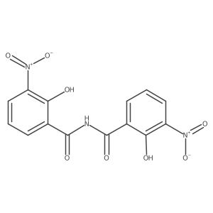 2-Hydroxy-N-(2-hydroxy-3-nitrobenzoyl)-3-nitrobenzamide结构式