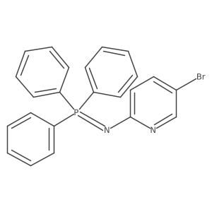 5-Bromo-N-(triphenylphosphoranylidene)-2-pyridinamine Structure