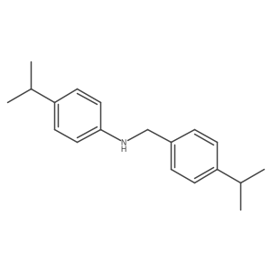 (4-Isopropylbenzyl)(4-isopropylphenyl)amine结构式