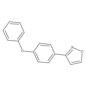 3-(4-Phenoxyphenyl)isoxazole Structure