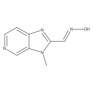 3H-Imidazo[4,5-c]pyridine-2-carboxaldehyde, 3-methyl-, oxime结构式