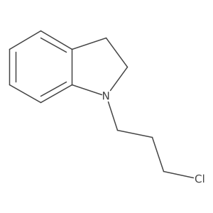 1-(3-Chloropropyl)indoline结构式