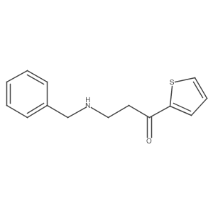3-[(Phenylmethyl)amino]-1-(2-thienyl)-1-propanone Structure